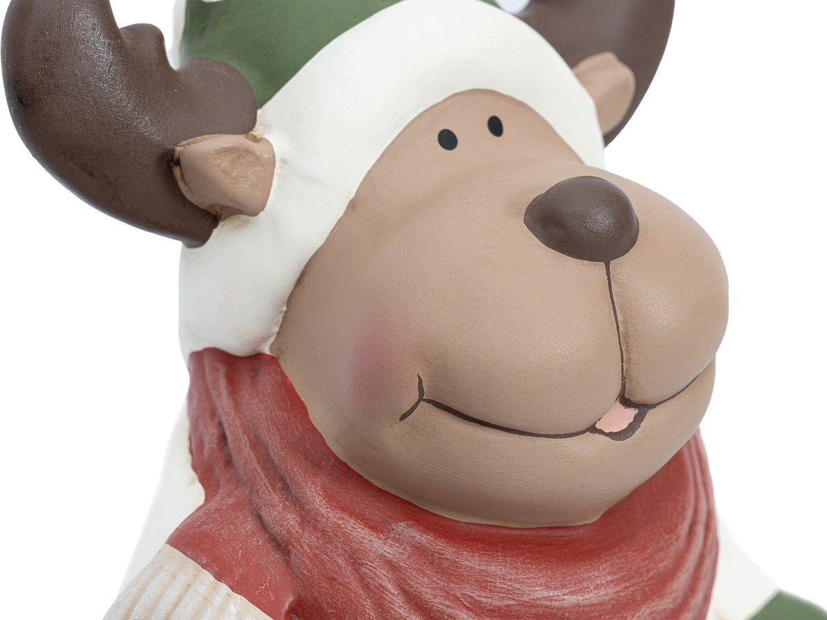 Figura Linterna Reno Navidad