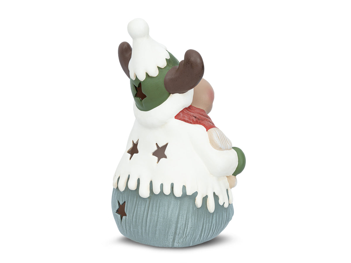 Figura Linterna Reno Navidad