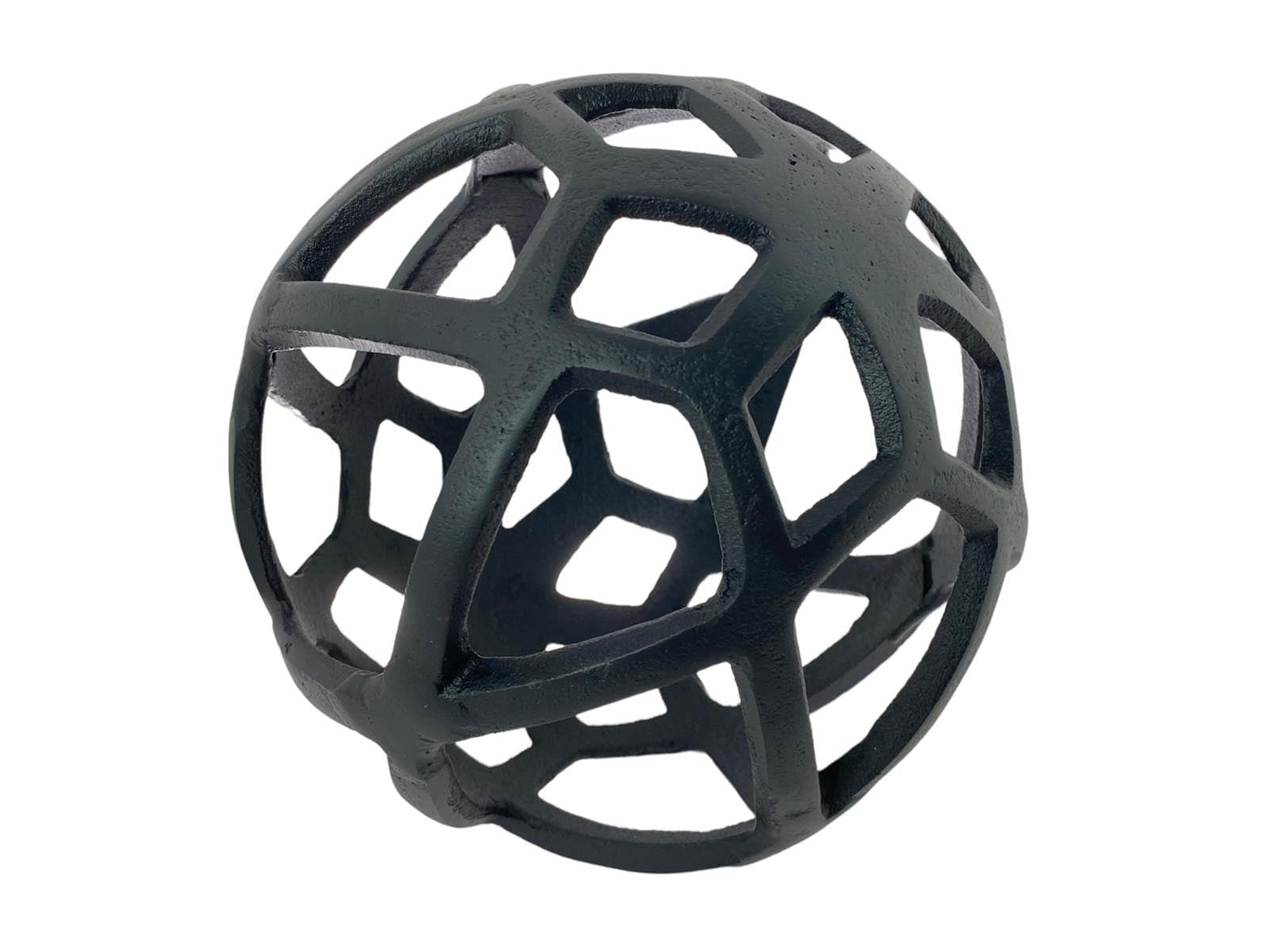 Figura Esfera Aluminio Negro