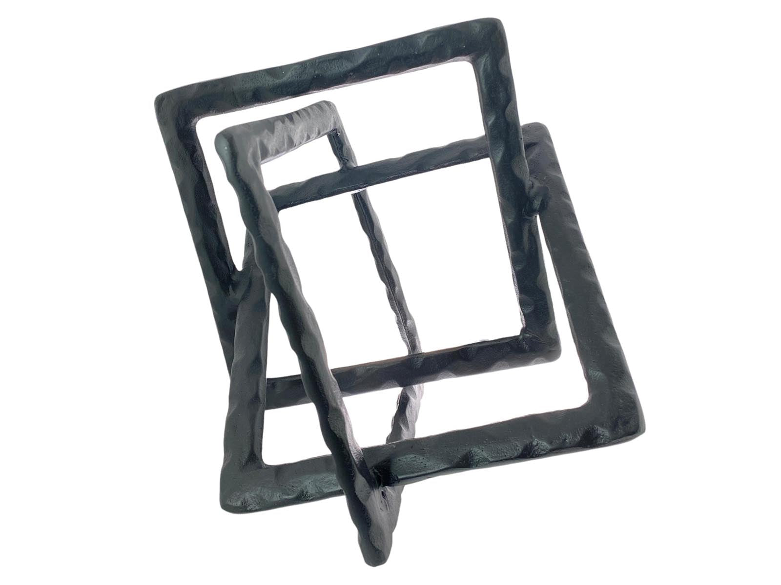 Figura Decorativa Aluminio 25Cm Negro