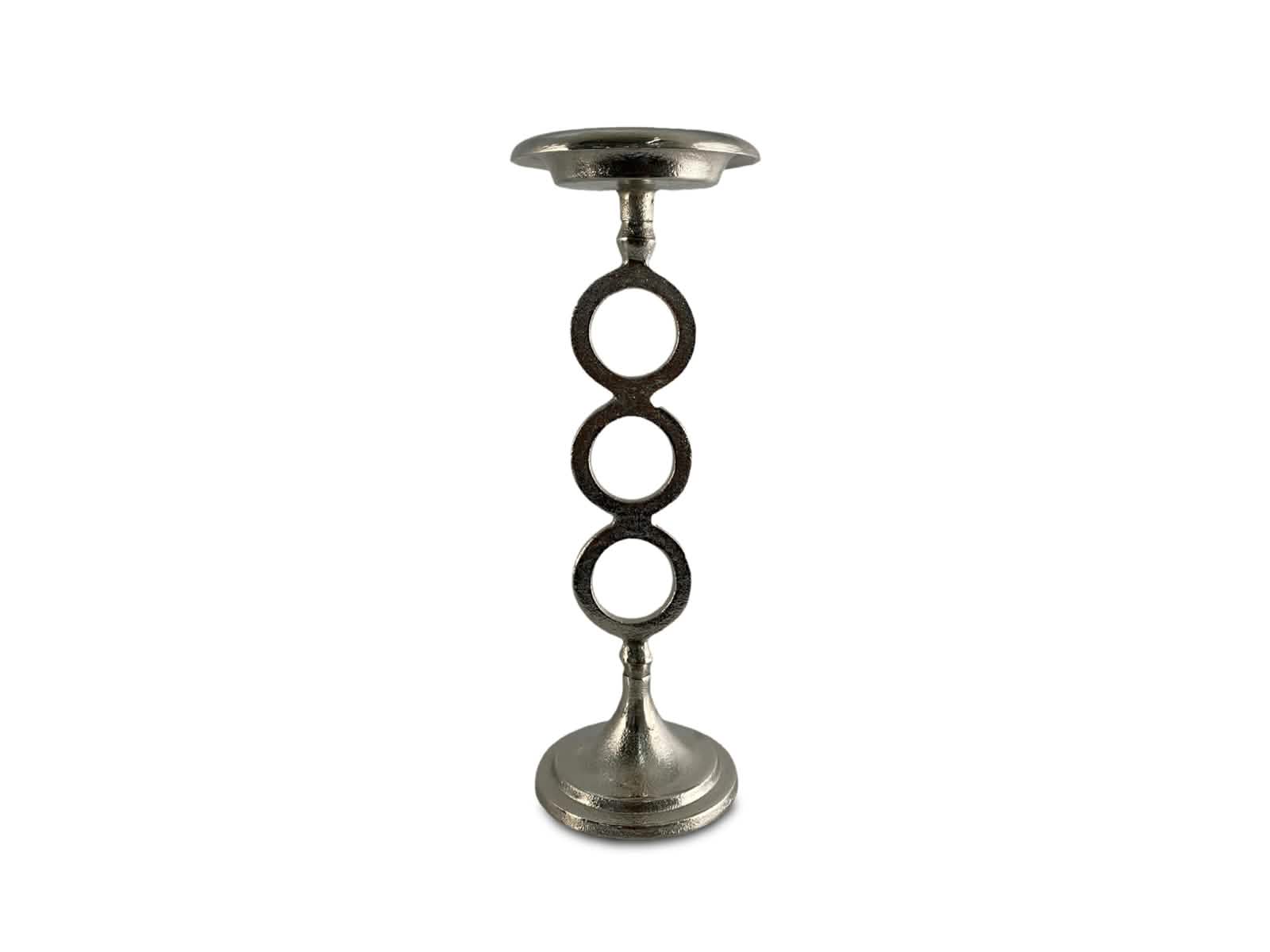 Majestic Giftware CS149-PU - Candelabros Plateados Y