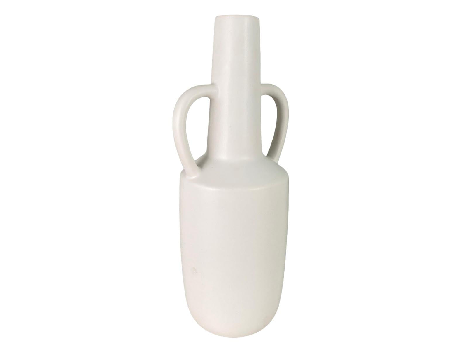 Florero Dolomita 37Cm Blanco