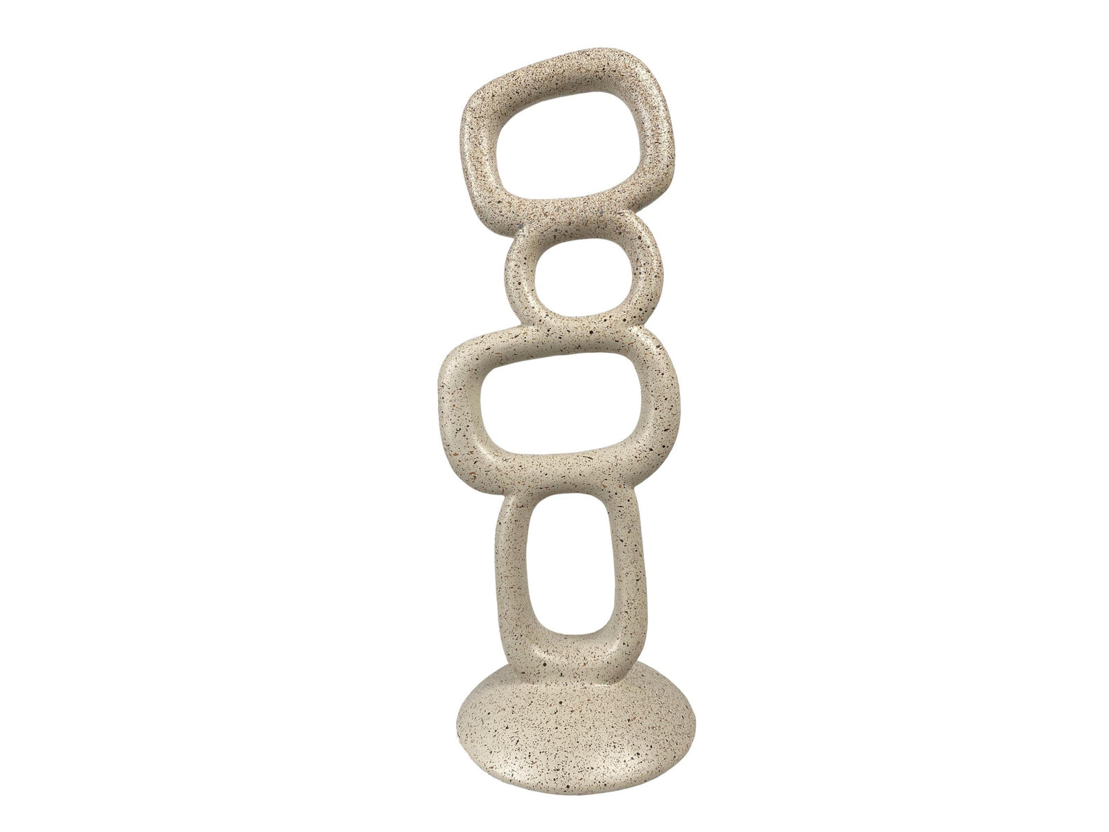 Figura Decorativa Vertical Cadena Beige