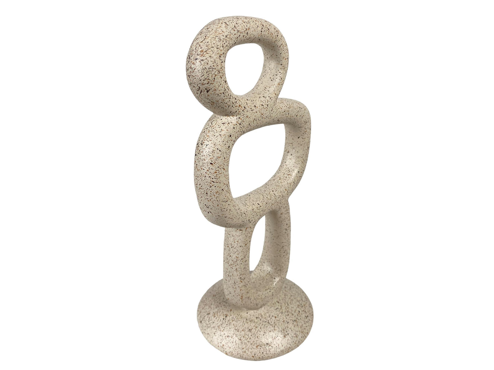 Figura Decorativa Vertical Cadena Beige