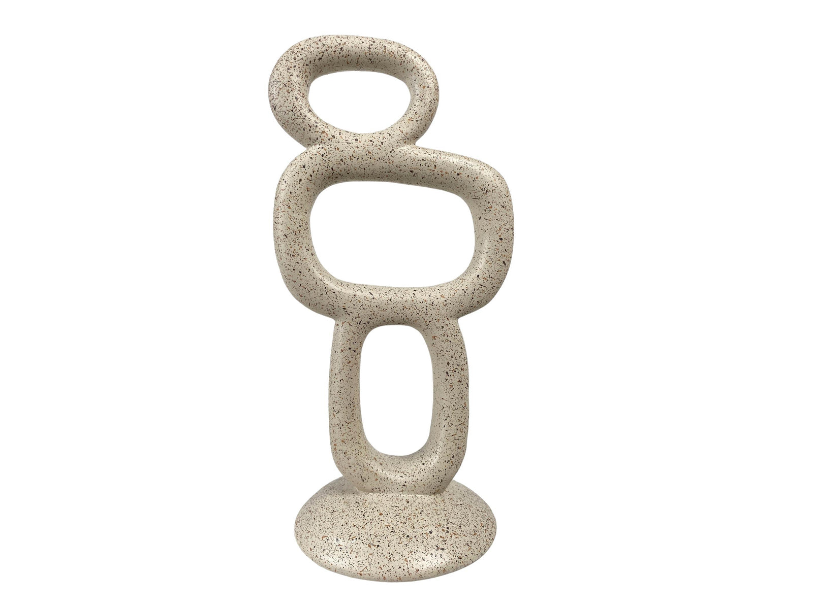 Figura Decorativa Vertical Cadena Beige