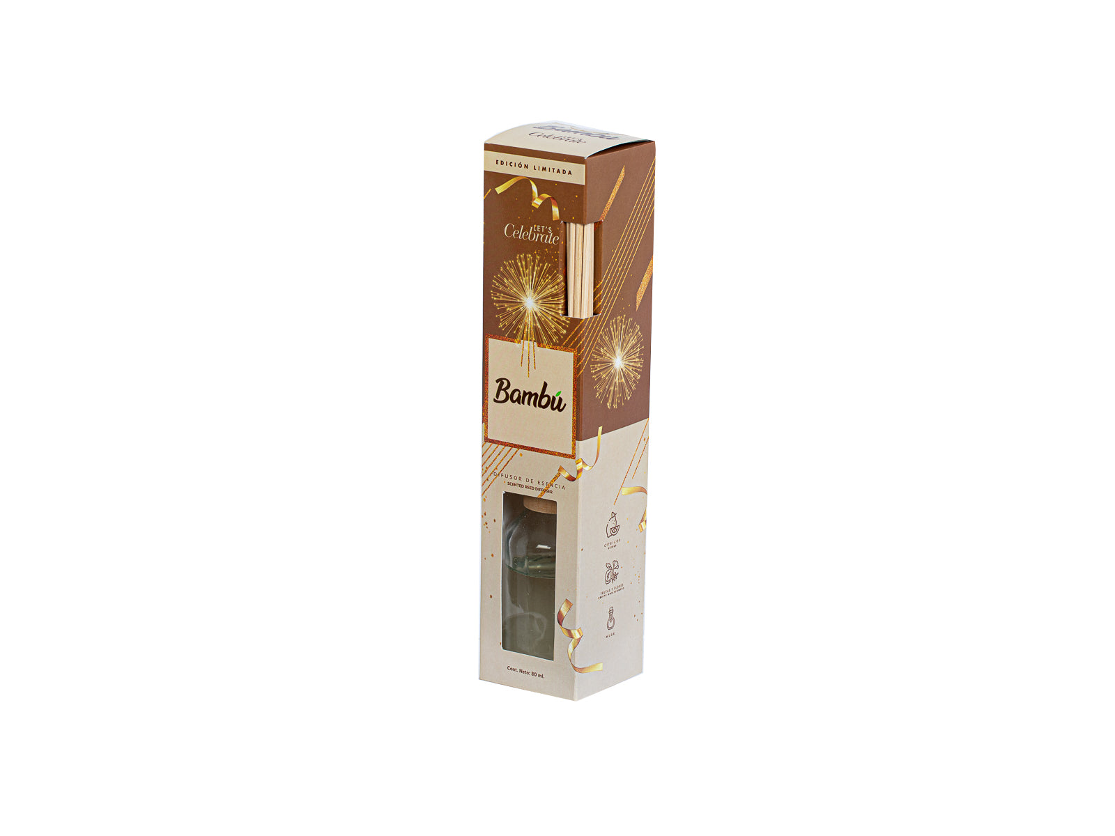 Difusor Bambu Lets Celebrate 80 Ml