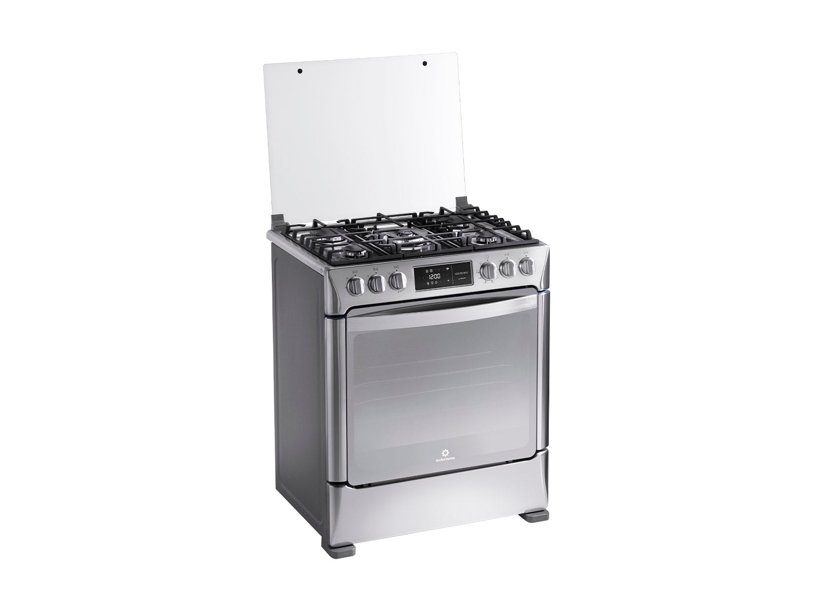 Cocina A Gas Smart Montecarlo Zafiro 5 Quemadores Croma 30" Indurama