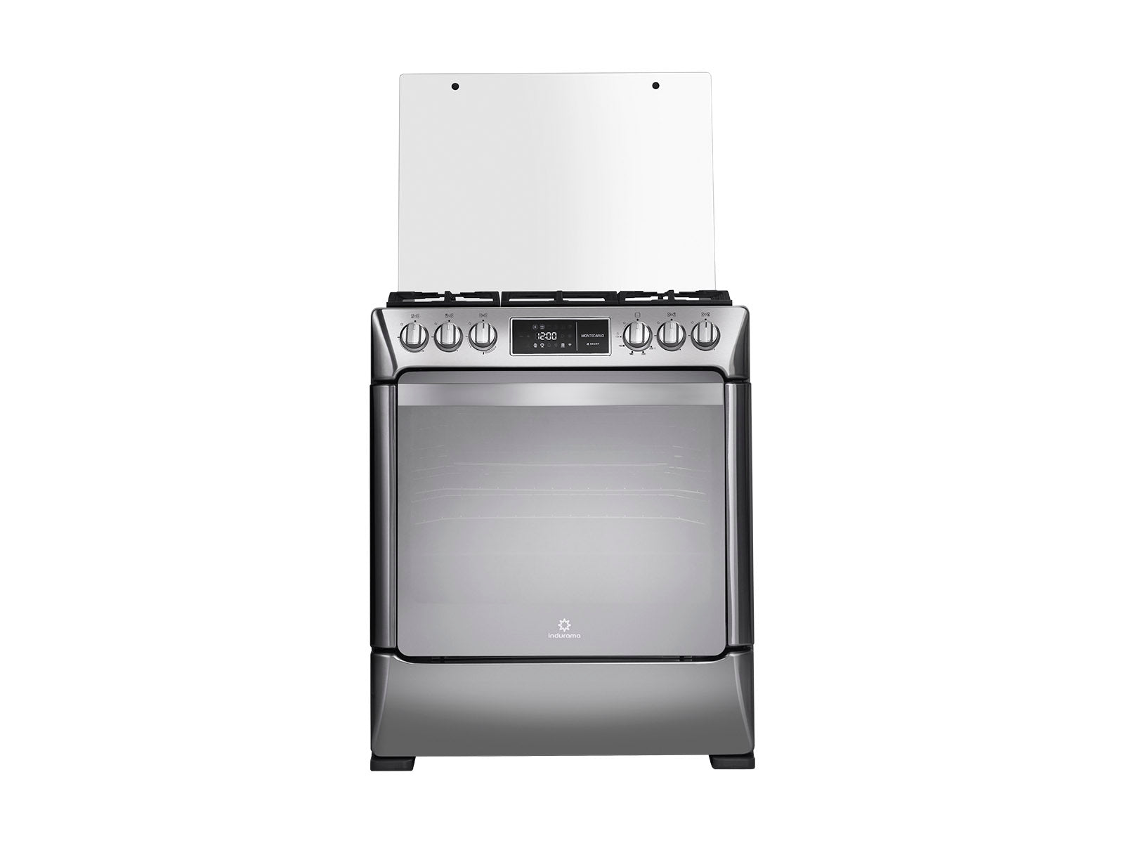 Cocina A Gas Smart Montecarlo Zafiro 5 Quemadores Croma 30" Indurama