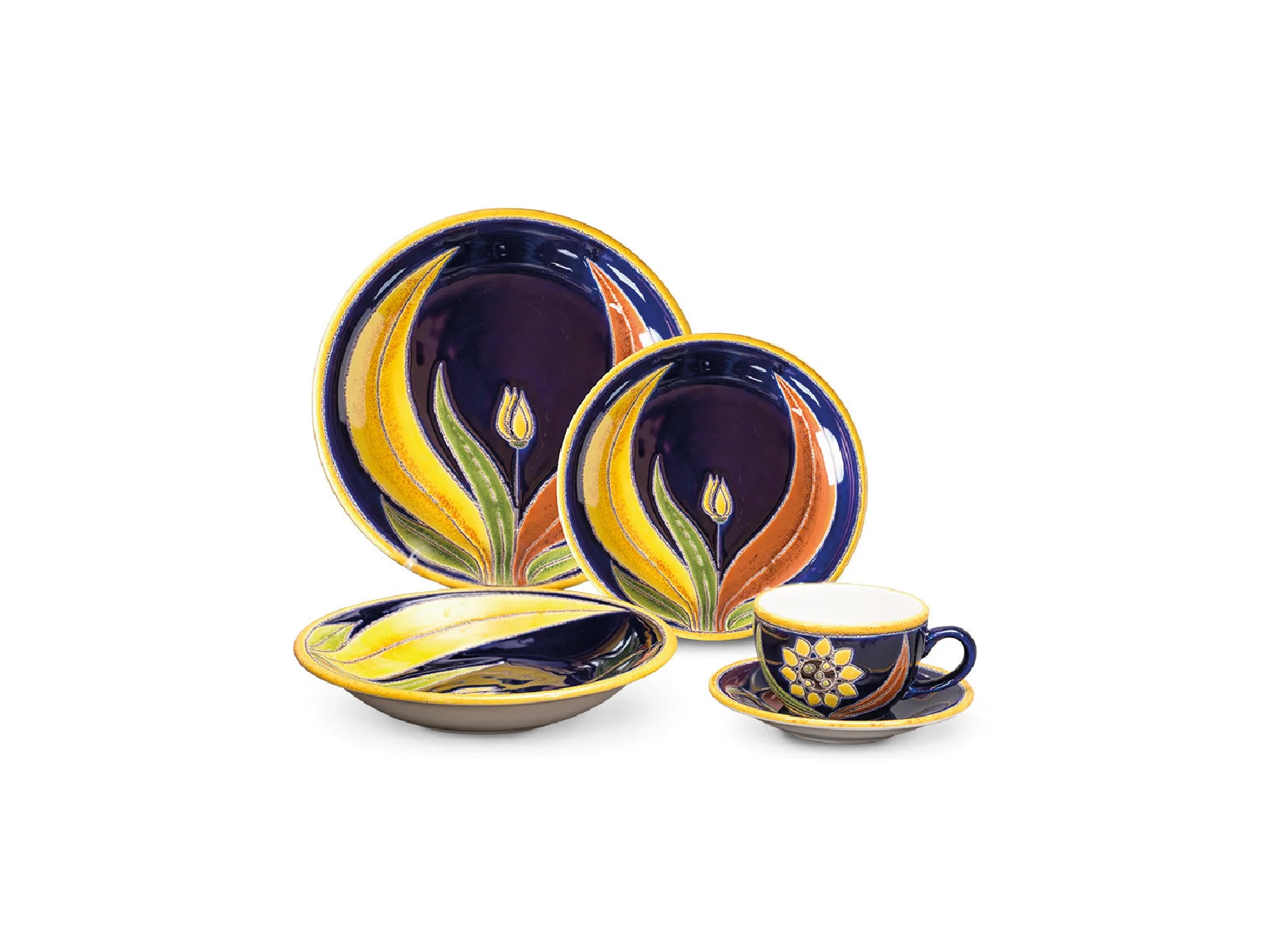 Vajilla Vega Girasol 4 Puestos Artesa