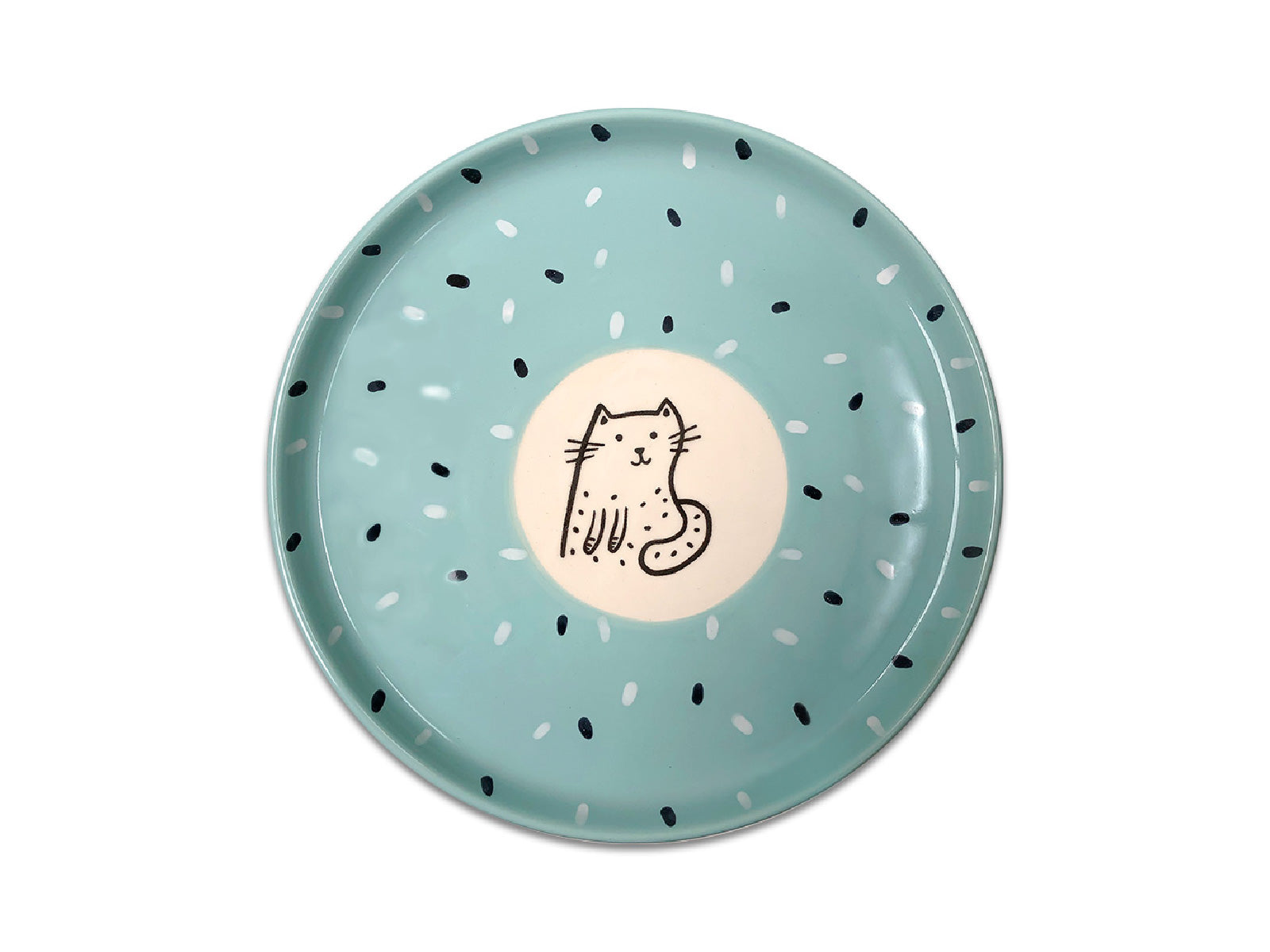 Set Gato Kitty Menta 3 Piezas Artesa