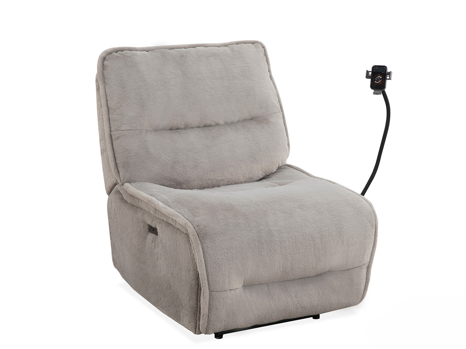 Recliner Amy #Color_Silver"2419"