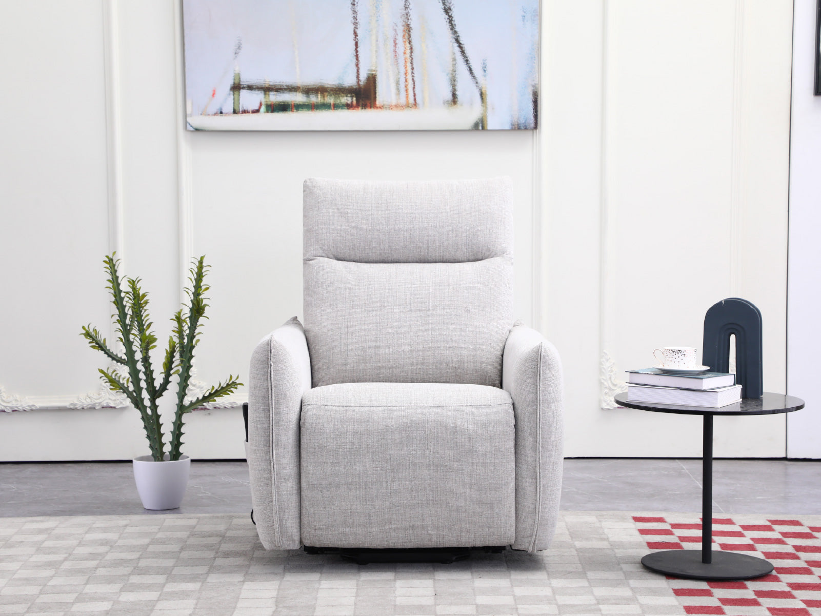 Recliner Condor Comfort Lift #Color_Gainsboro"2607"