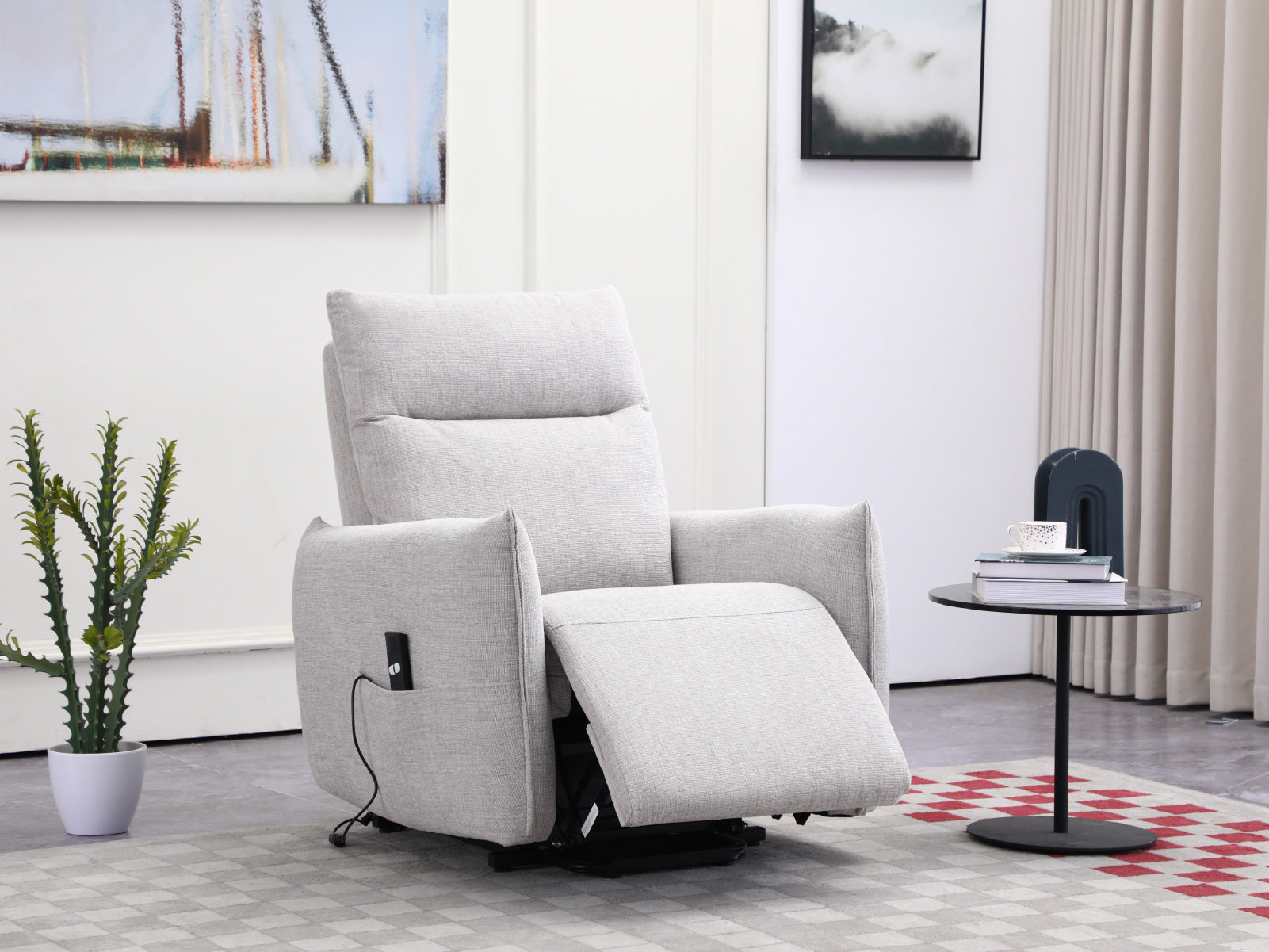 Recliner Condor Comfort Lift #Color_Gainsboro"2607"