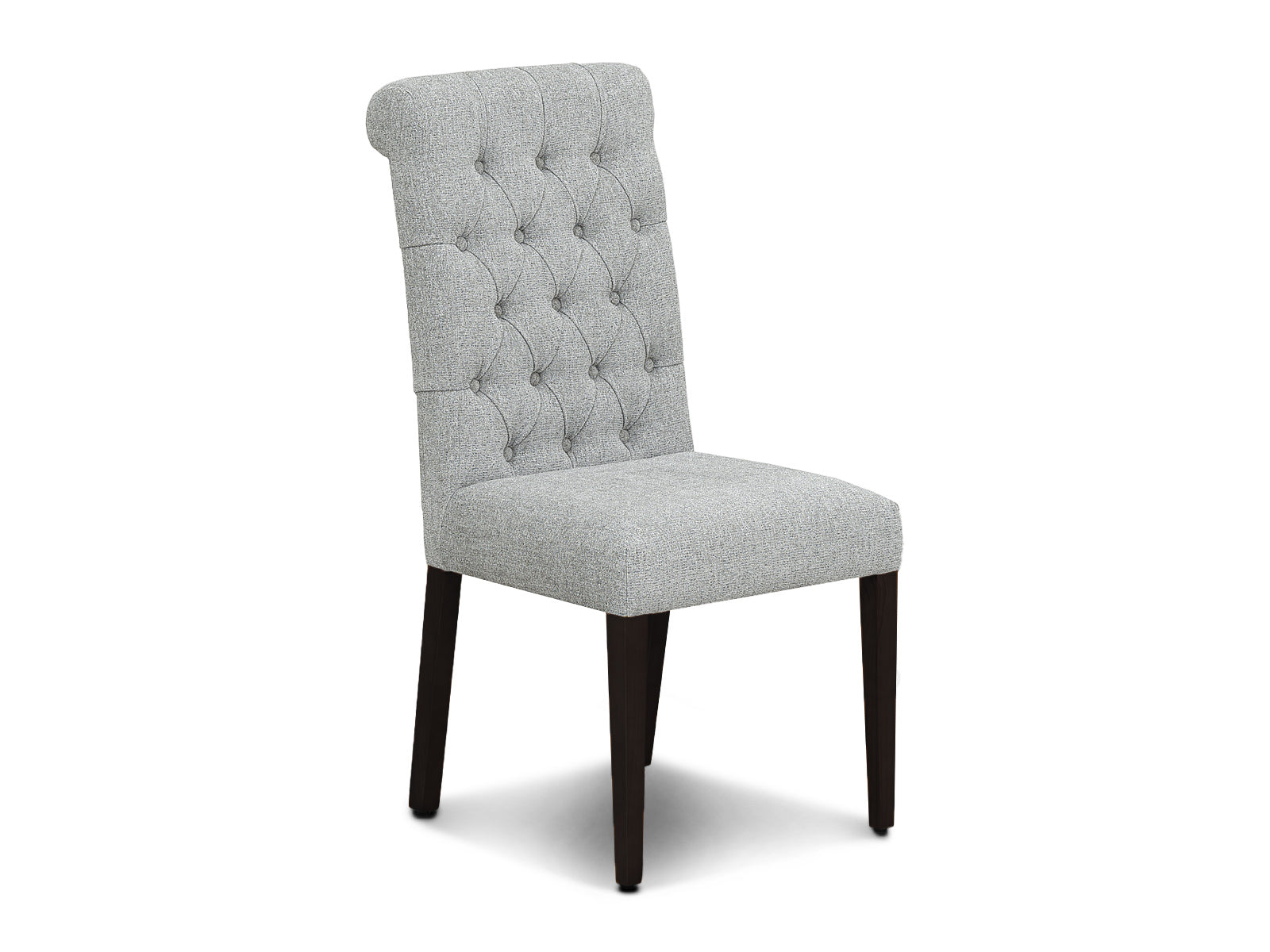 Silla Martini Capitoneada Negro #Color_Silver"T3293"