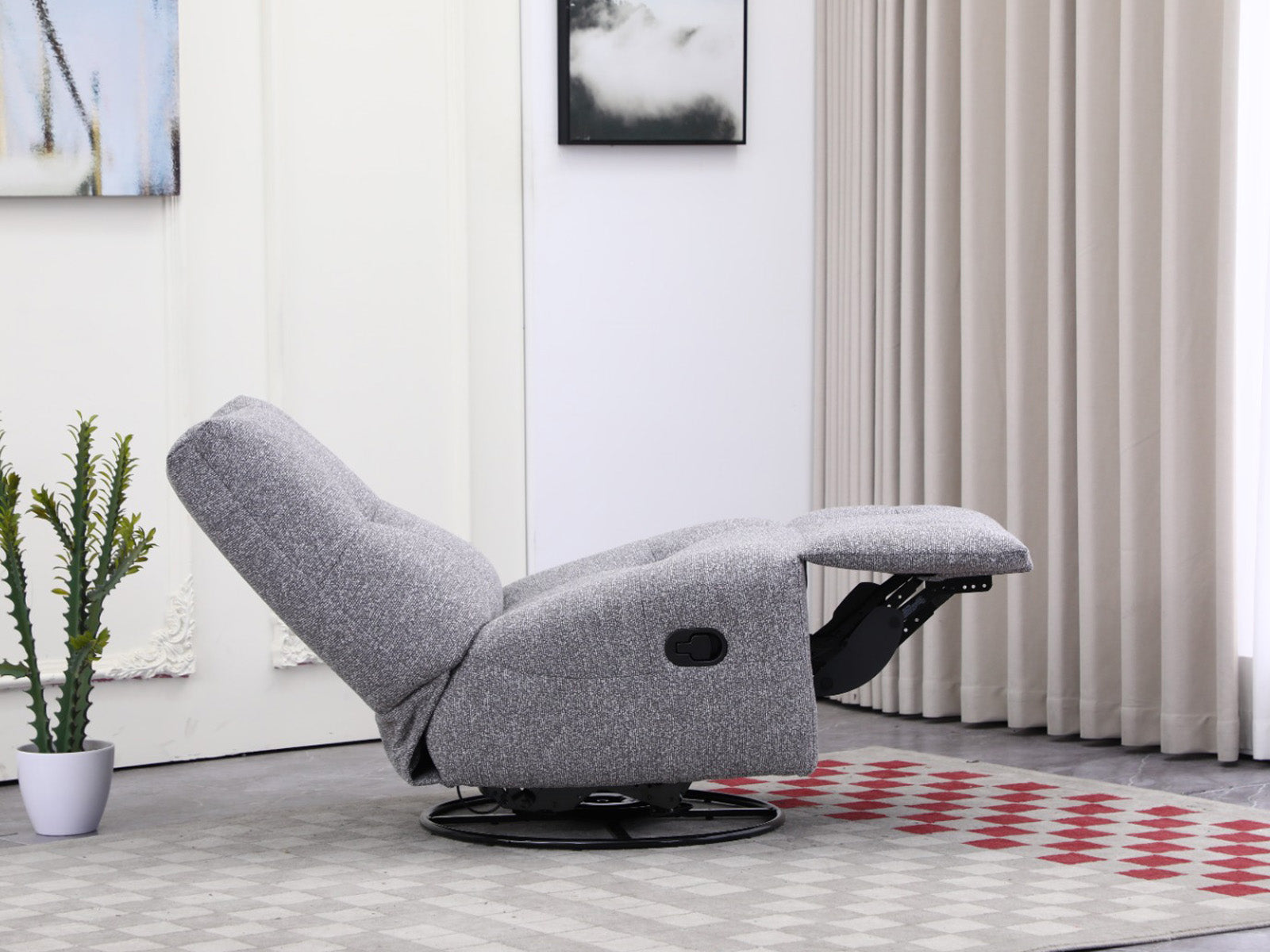 Recliner Nook Giratorio #Color_Gray"1134"