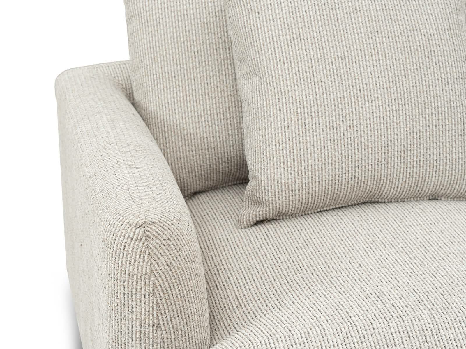 Sofa Denver Tapizada Gris