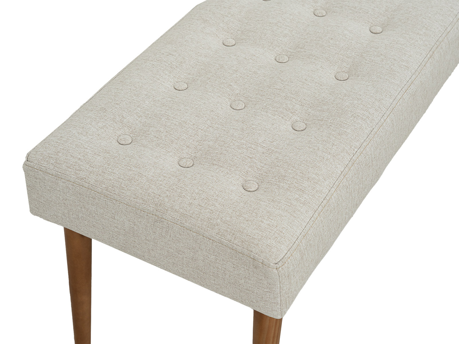 Banco Pie Cama Alabama C/Miel #Color_Beige"T36110"