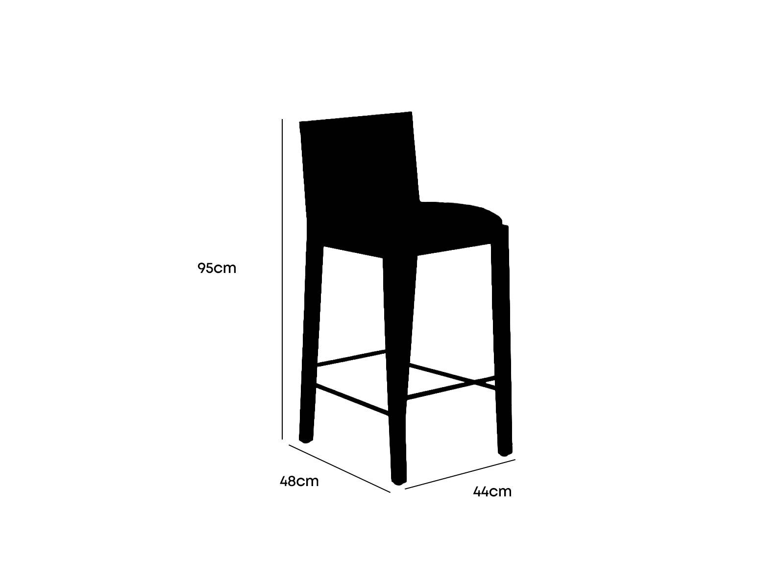 Taburete Bar French Moka