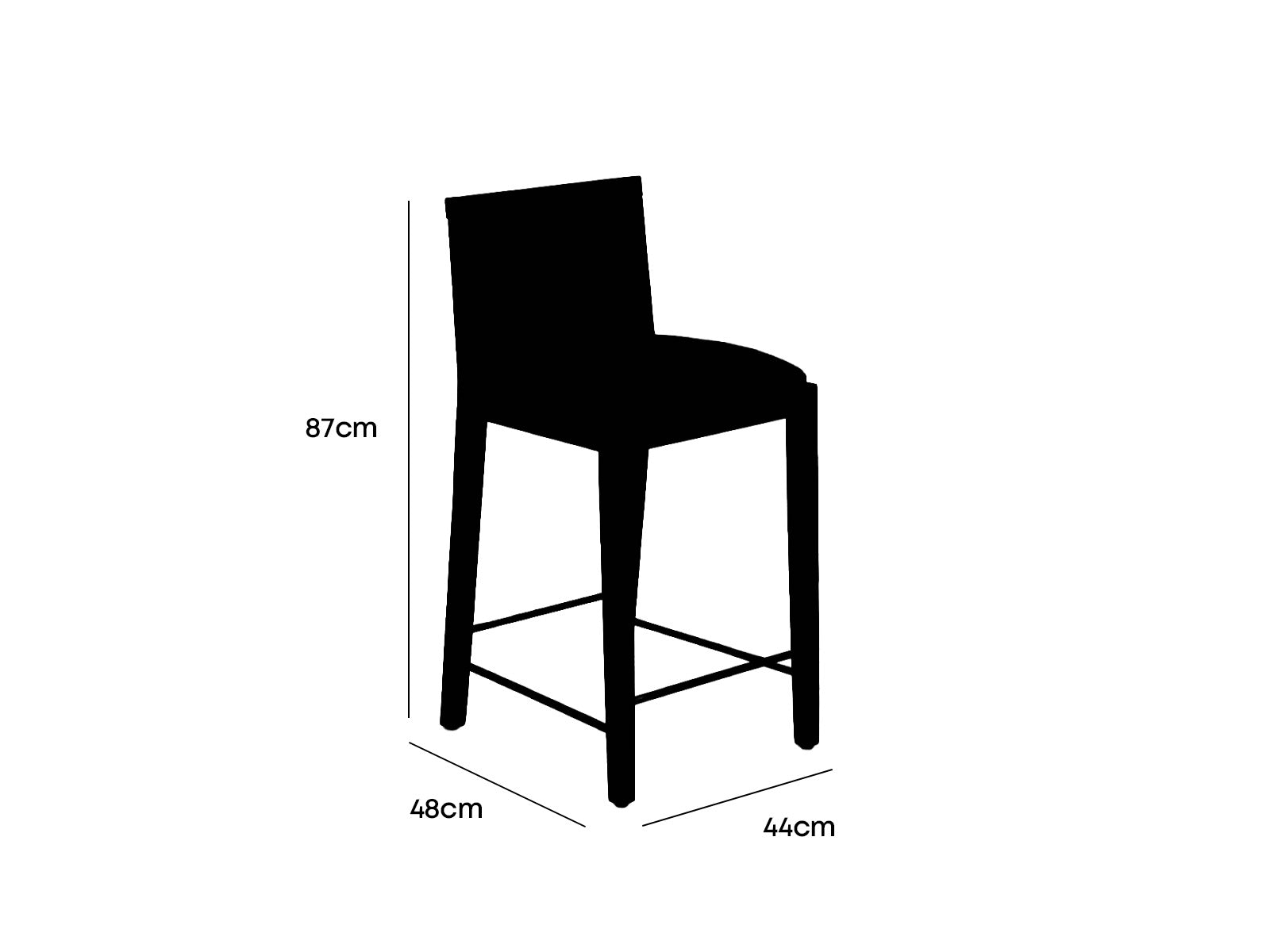 Taburete Cocina French Moka