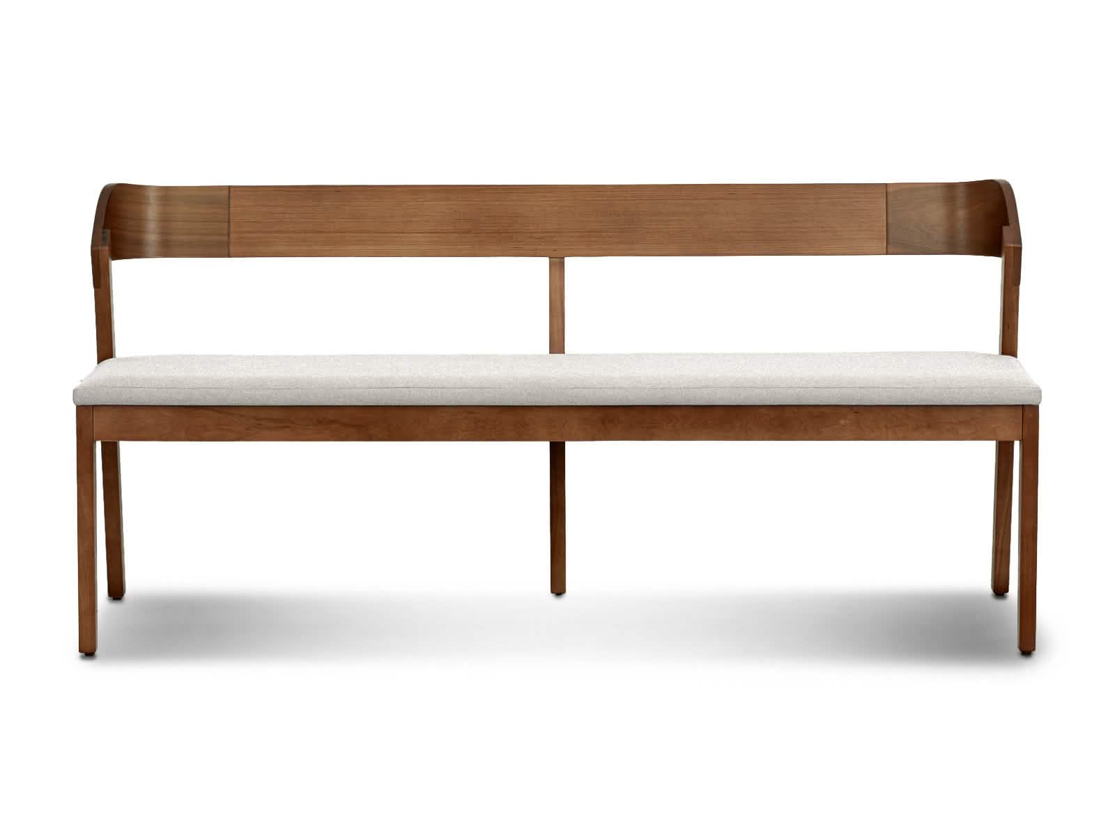 Banco Milo Con Espaldar Honey Wash #Color_WhiteSmoke"T38108"