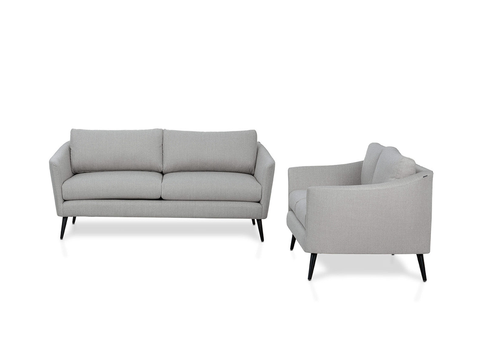Sala Capri Soft 2P #Color_Silver"T48900"