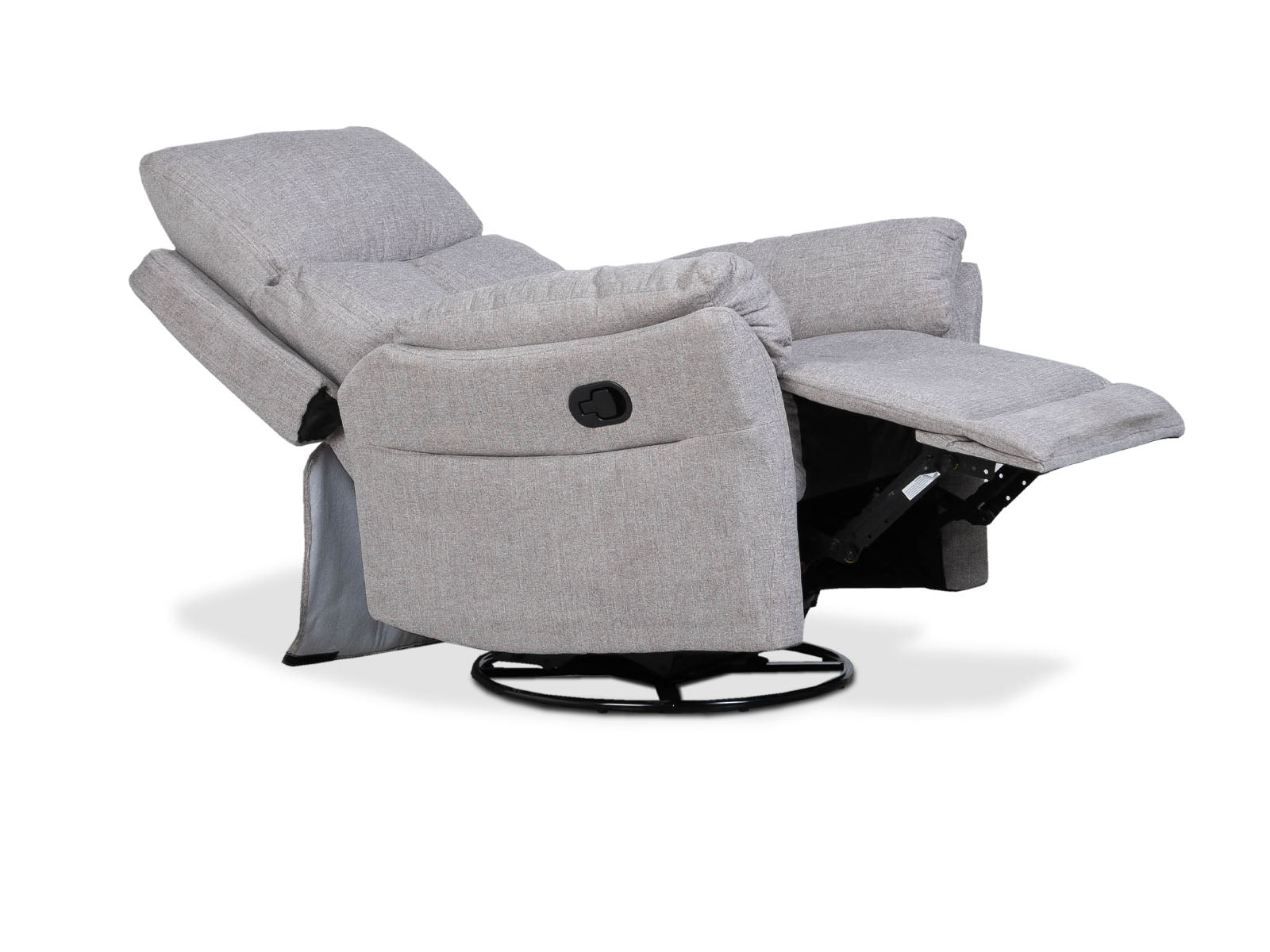 Recliner Santa Maria Glider Swivel #Color_LightGray"3237"