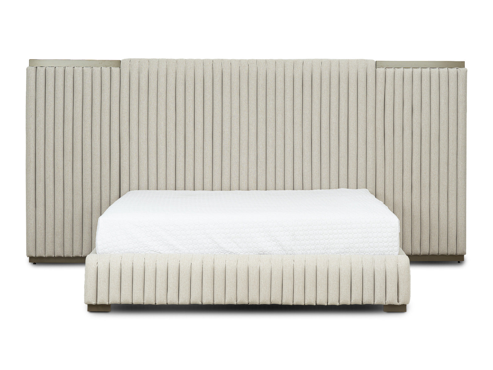 Cama Kioto Paneles Laterales Moka #Color_Beige"T36110"