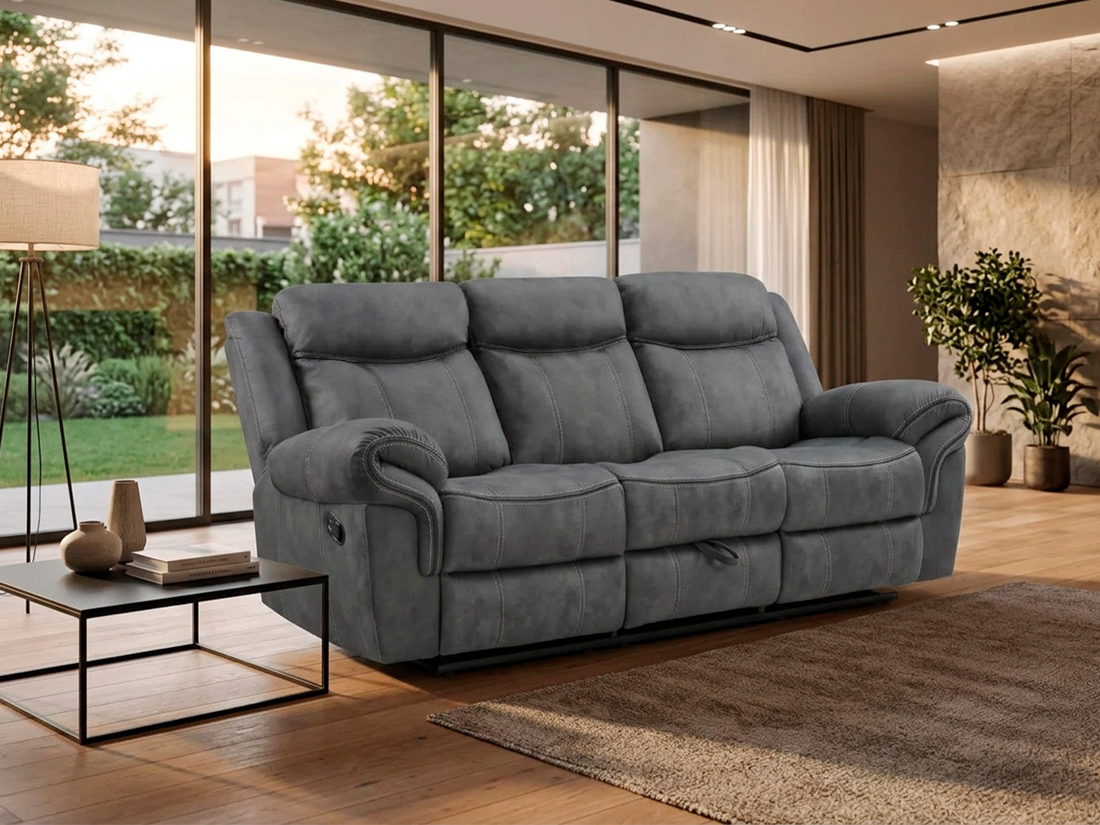 Sofa Triple Recliner Sorrento