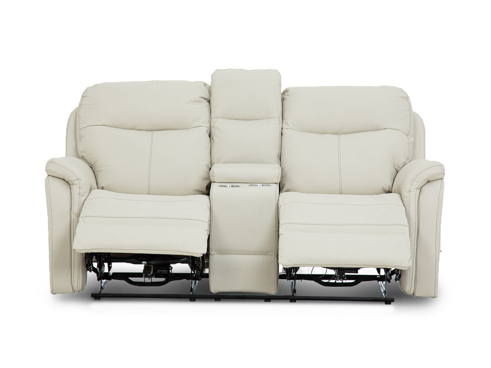 Loveseat Moon Recliner Power #Color_Ivory"3168"