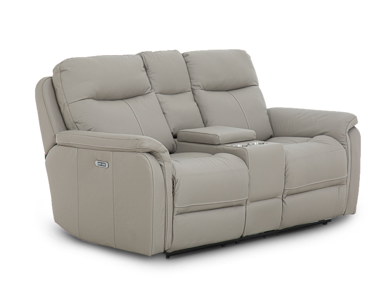 Loveseat Moon Recliner Power #Color_Tan"3175"