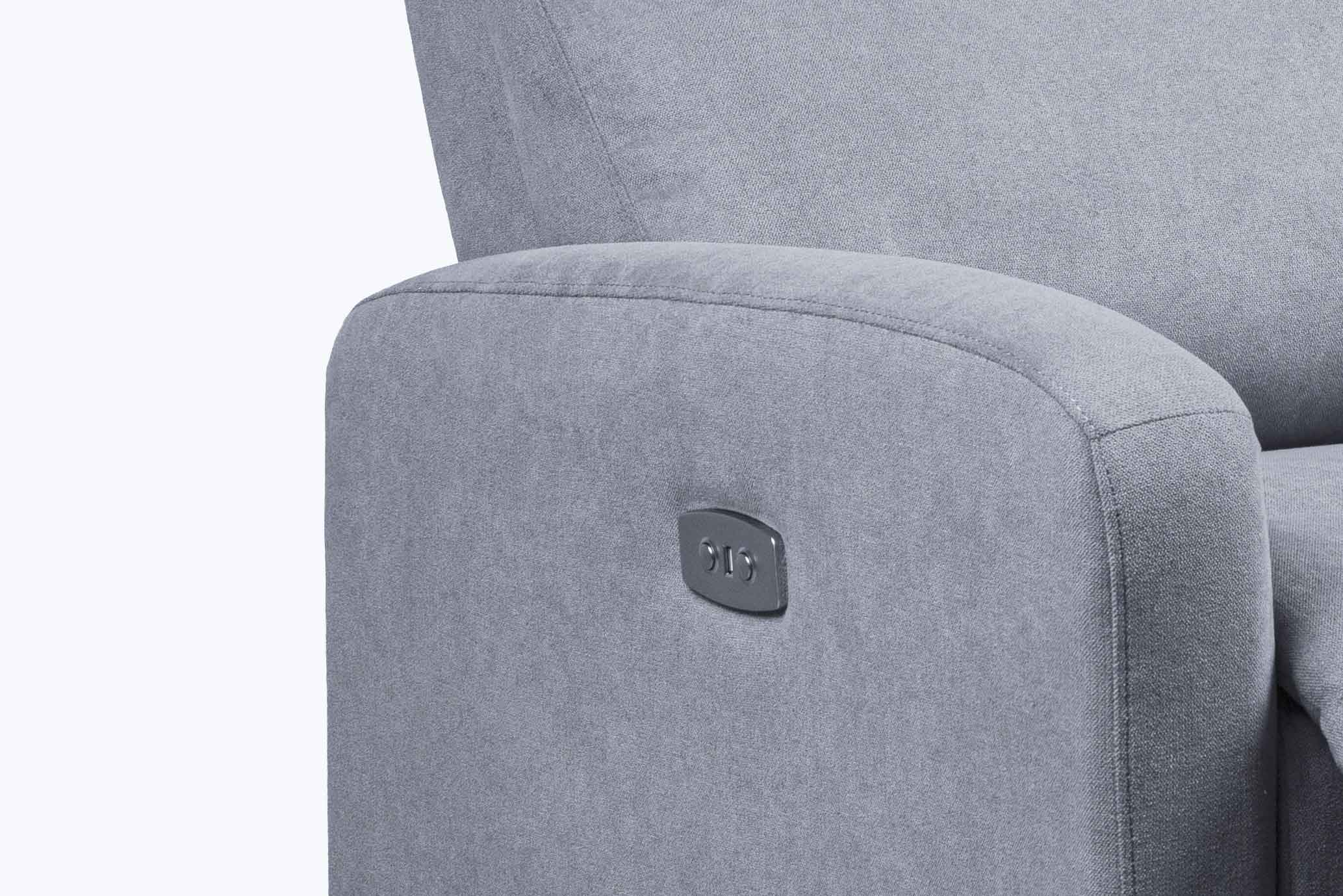 Recliner Texas Power Usb #Color_LightGrey"U8073B"