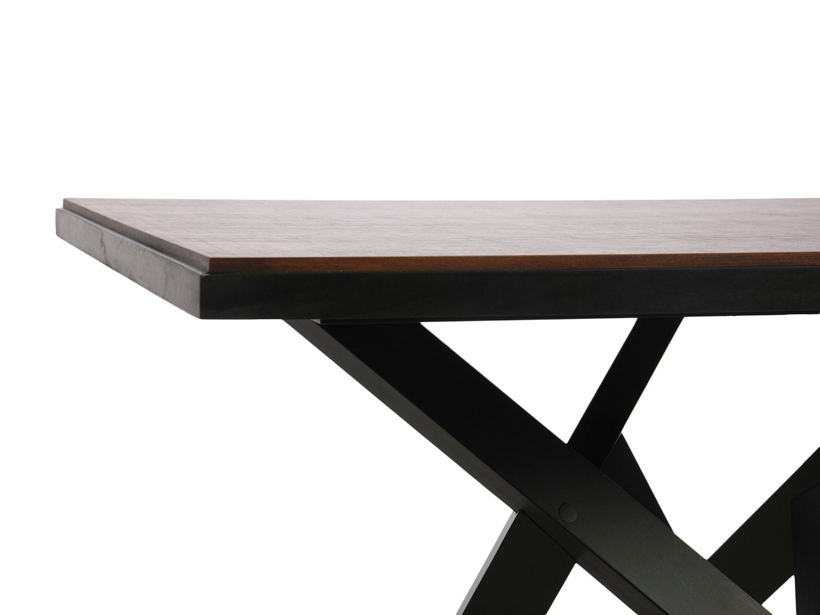 Mesa Comedor Calabria Honey Wash-Negro