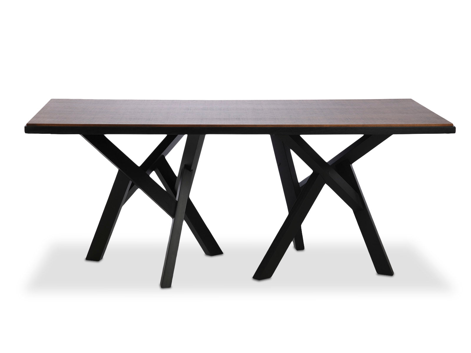 Mesa Comedor Calabria Honey Wash-Negro