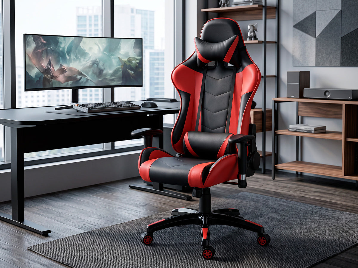 Silla Giratoria Gamer Rojo