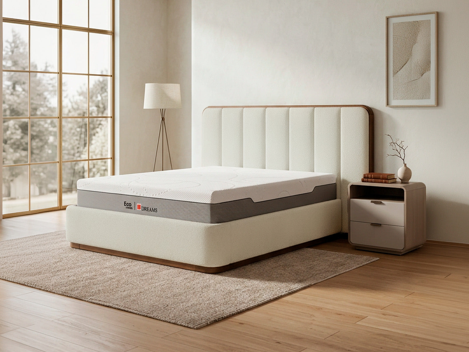 Colchon Eco-Hybrid (3plz / Confort Suave)