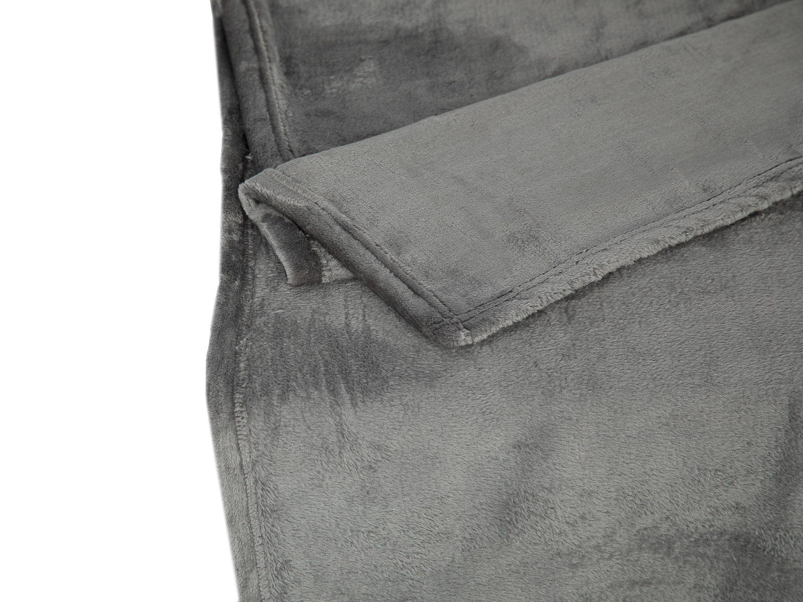 Cobija Microfleece Trenza  #Color_Gris