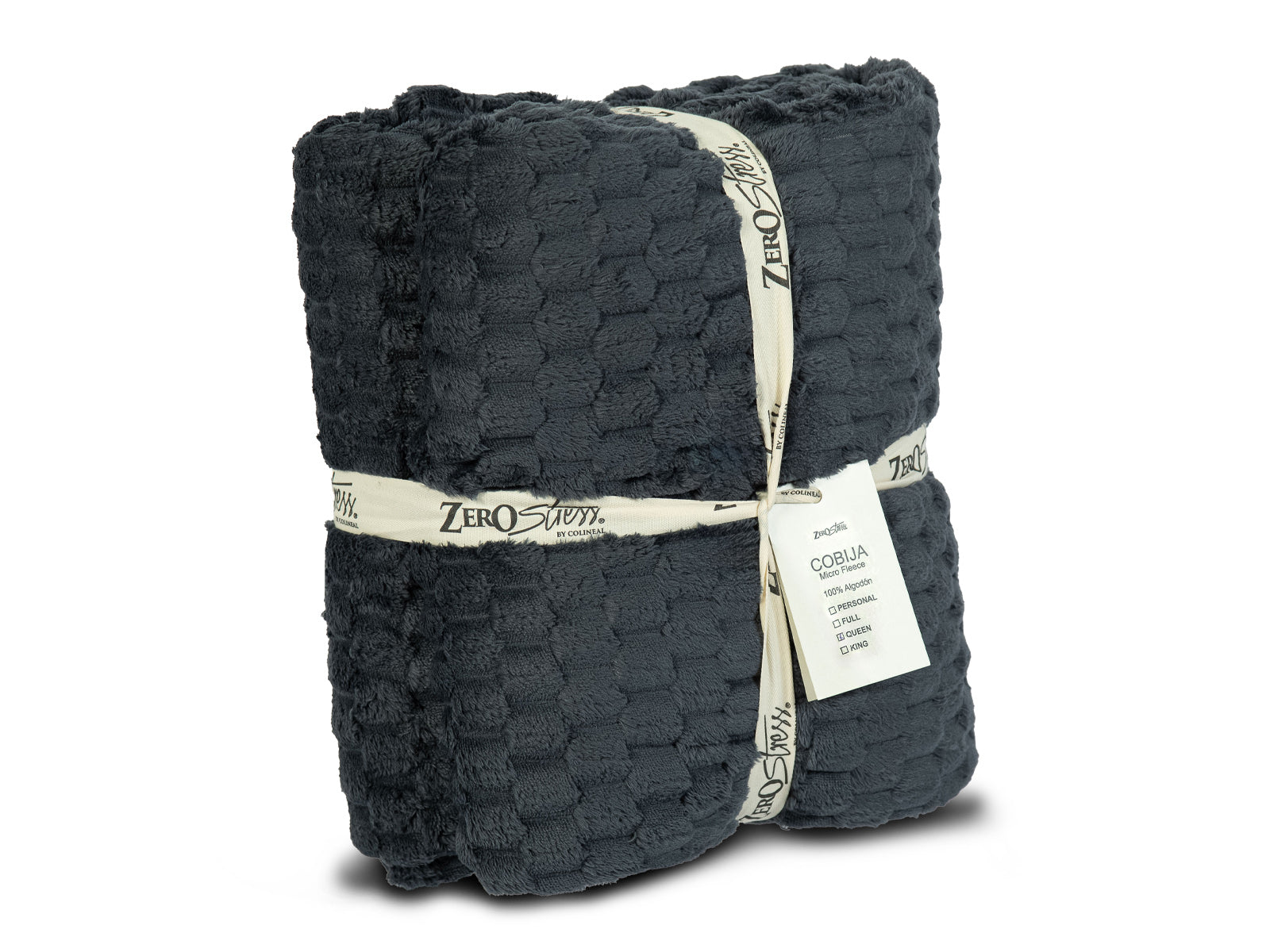 Cobija Glam Microfleece Queen #Color_SlateGray