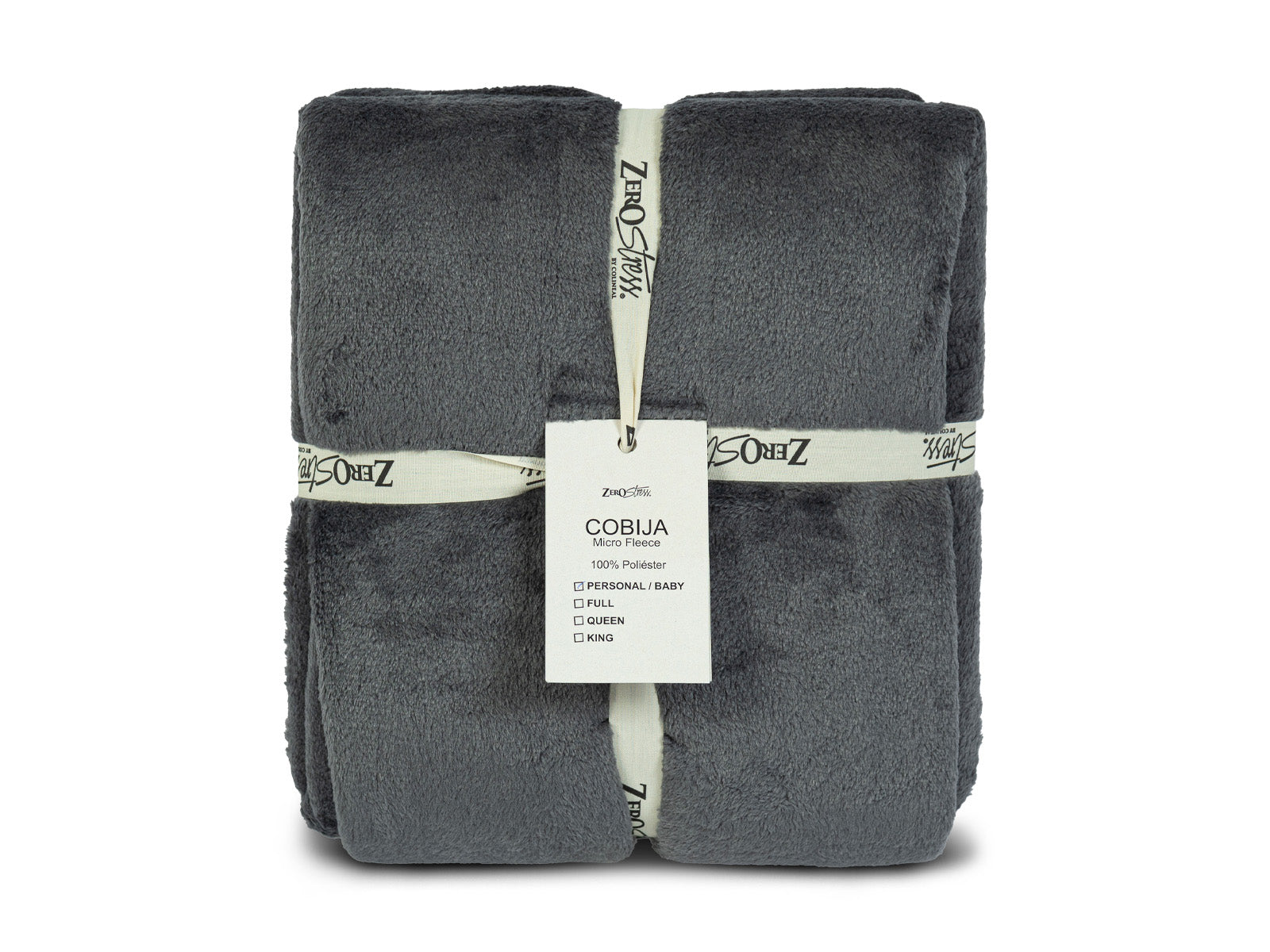 Cobija Glam Microfleece Personal #Color_DarkGray