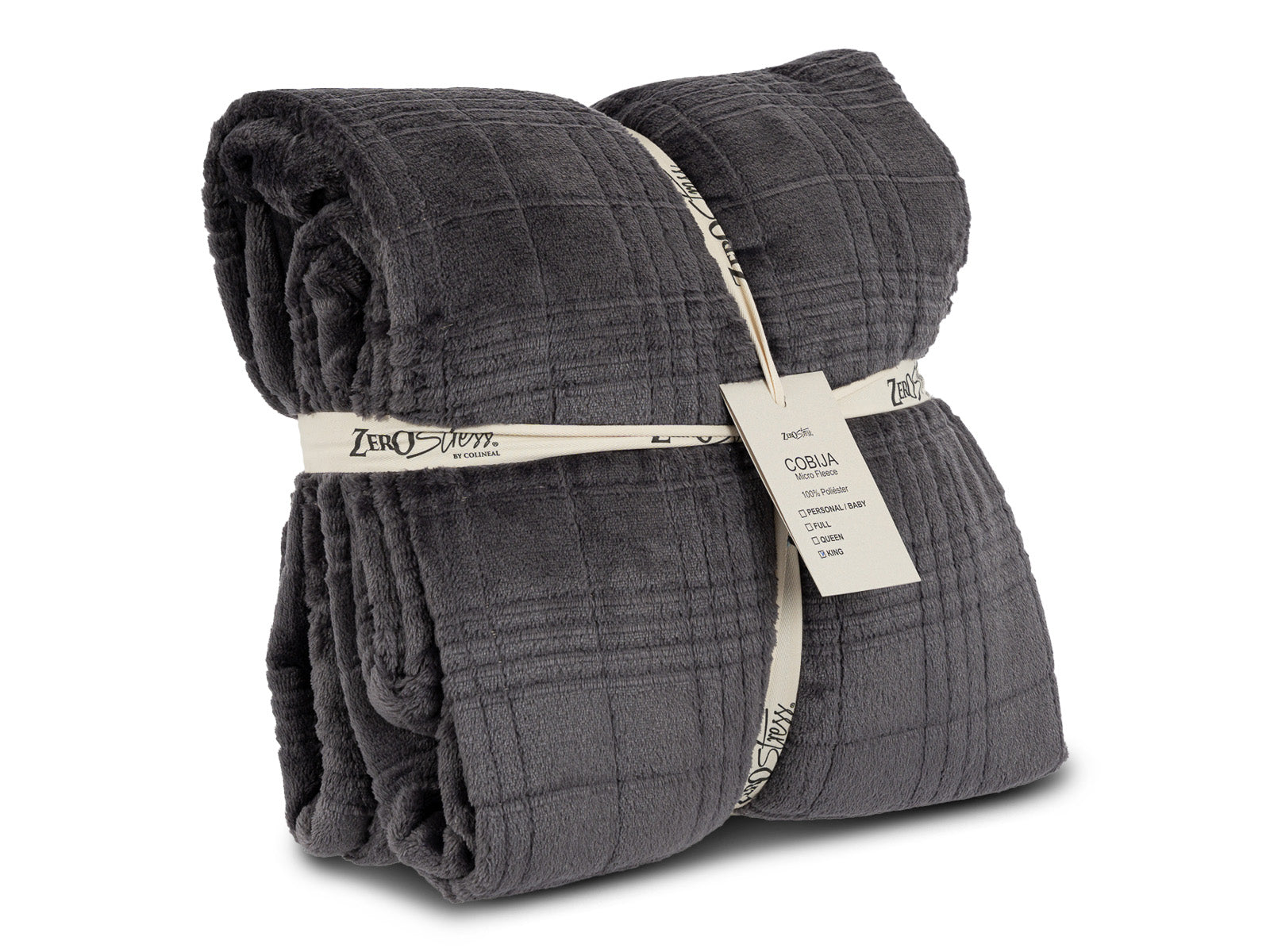 Cobija Glam Microfleece King #Color_SaddleBrown