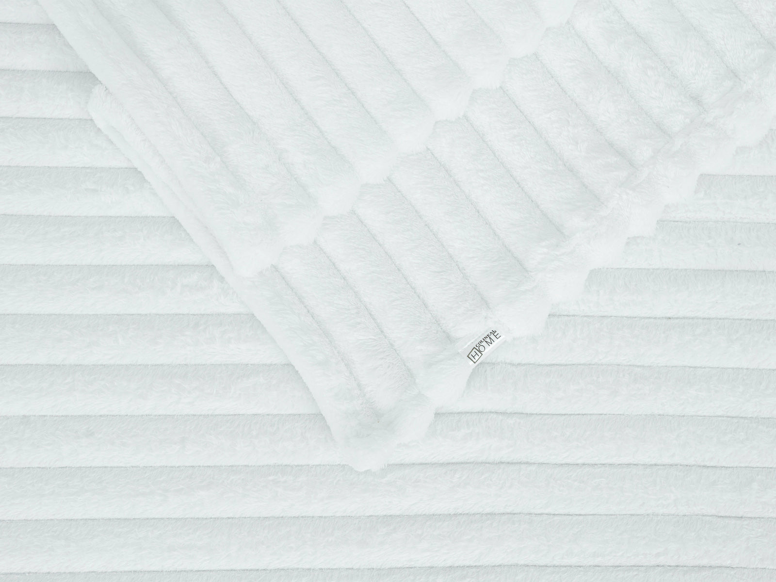 Cobija Glam Microfleece King #Color_WhiteRibbed