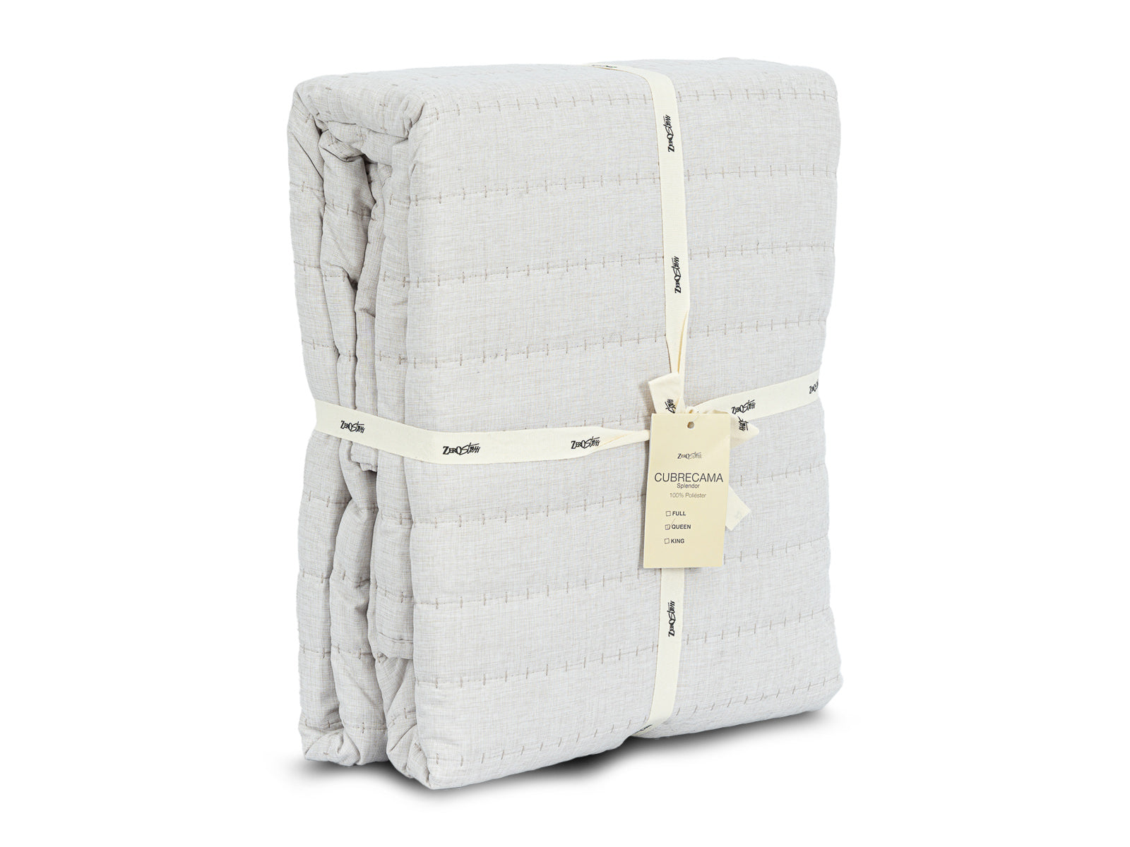 Cubrecama Splendor #Diseño_Beige Cationic
