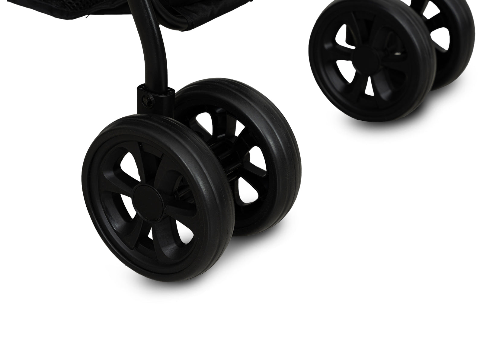 Coche Transportador Mascota Frise Gris/Negro