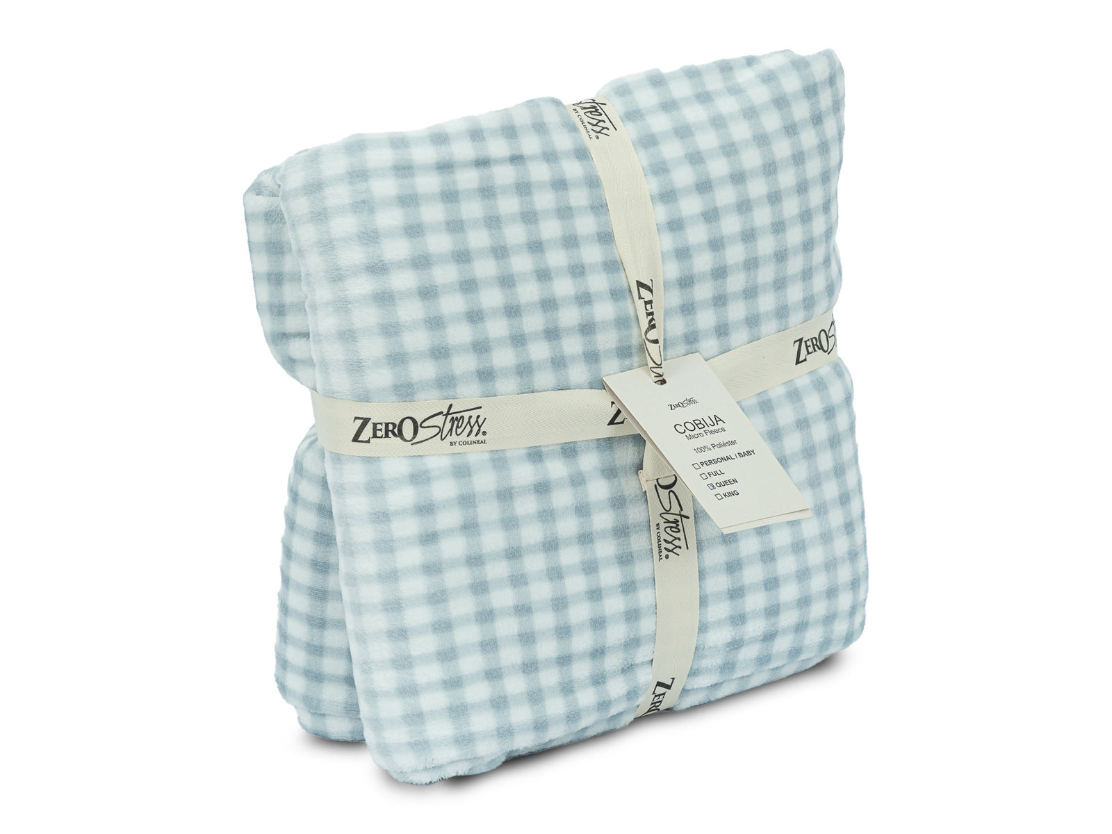 Cobija Glam Microfleece Queen #Color_LightBlue