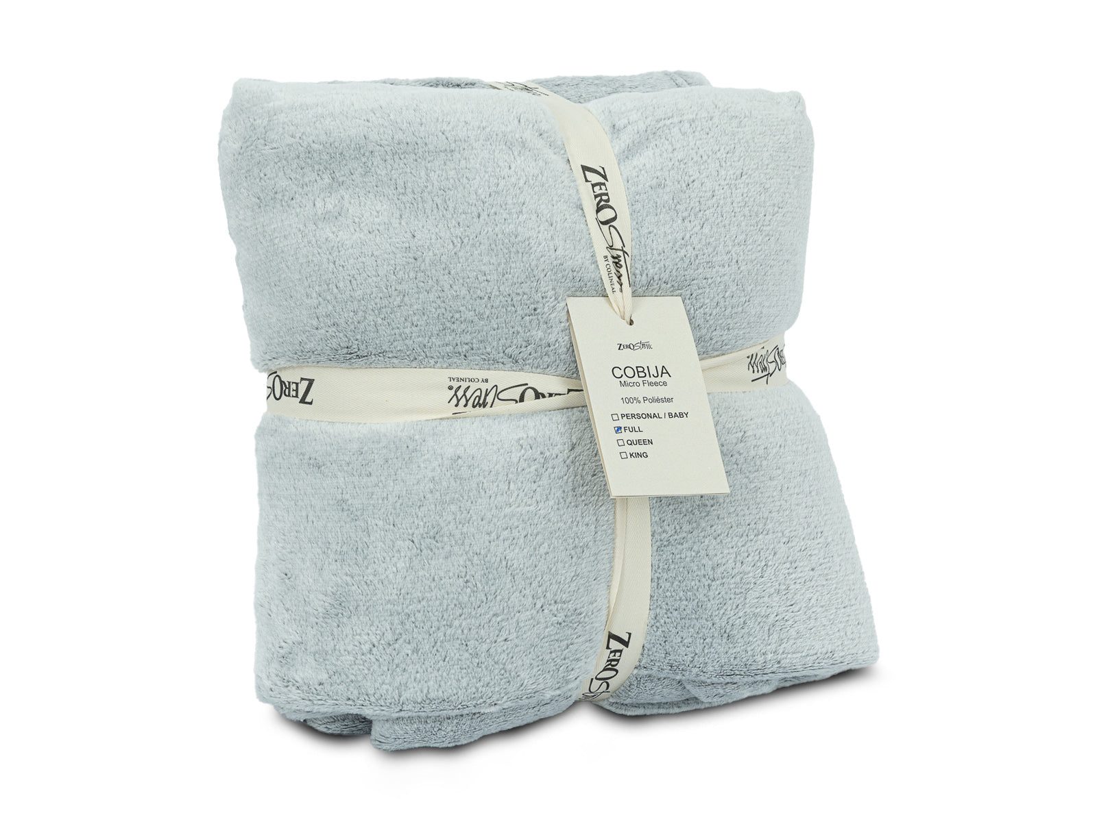 Cobija Glam Microfleece Full #Color_PlainGray