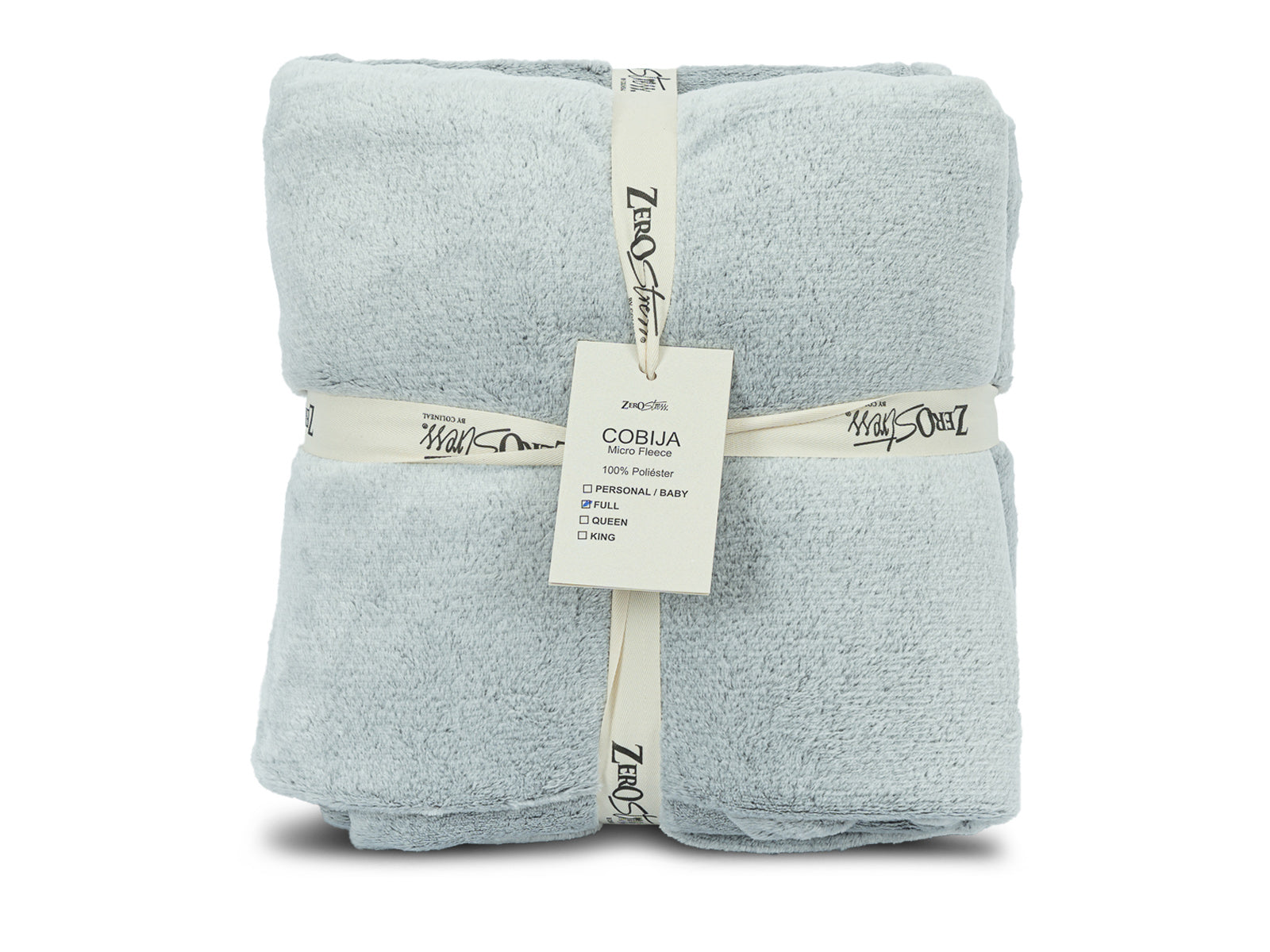 Cobija Glam Microfleece Full #Color_PlainGray