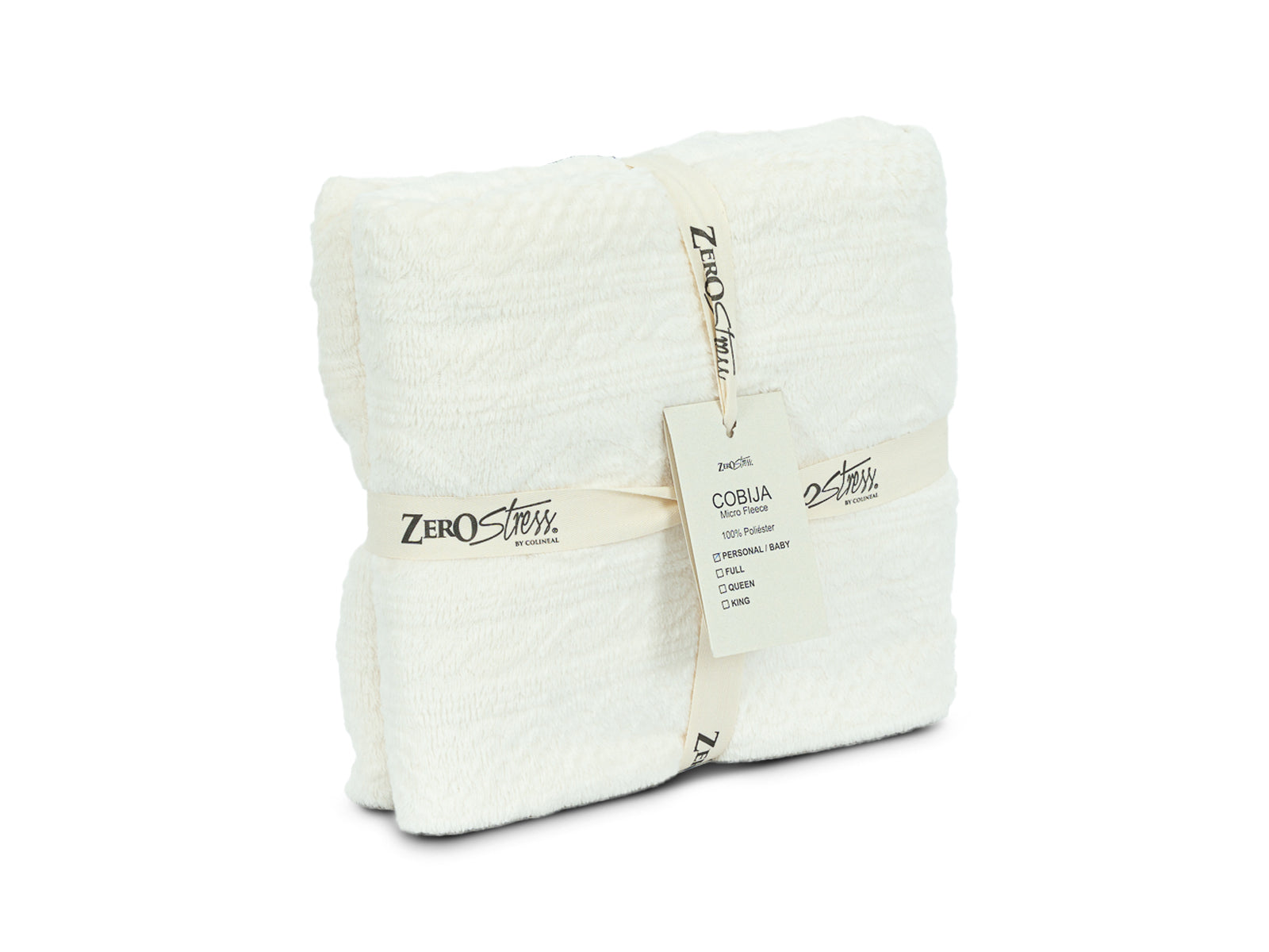 Cobija Microfleece Trenza  #Color_WhiteBraids