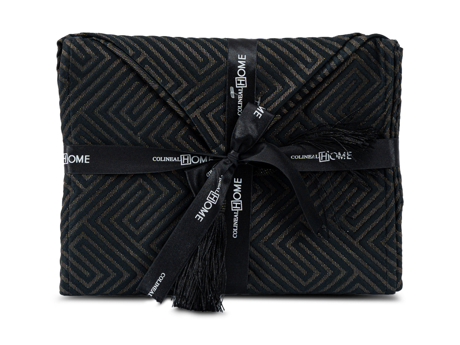 Camino De Mesa Luxury Negro