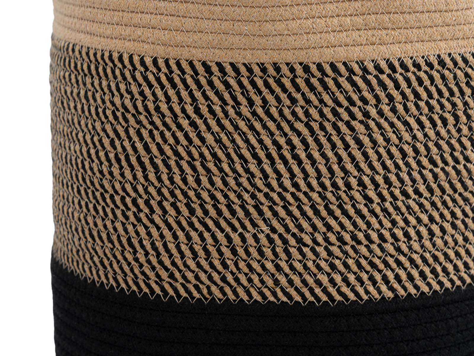 Cesto Decorativo Woody Natural Negro