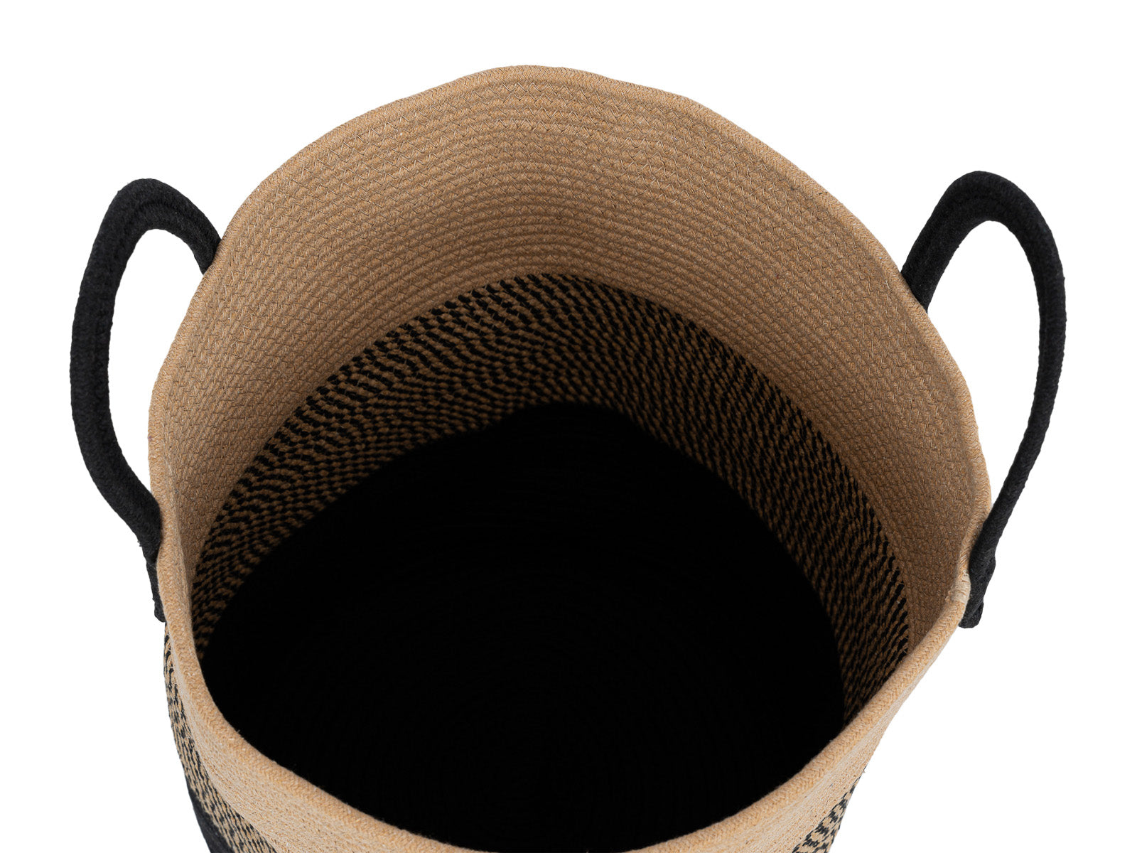 Cesto Decorativo Woody Natural Negro