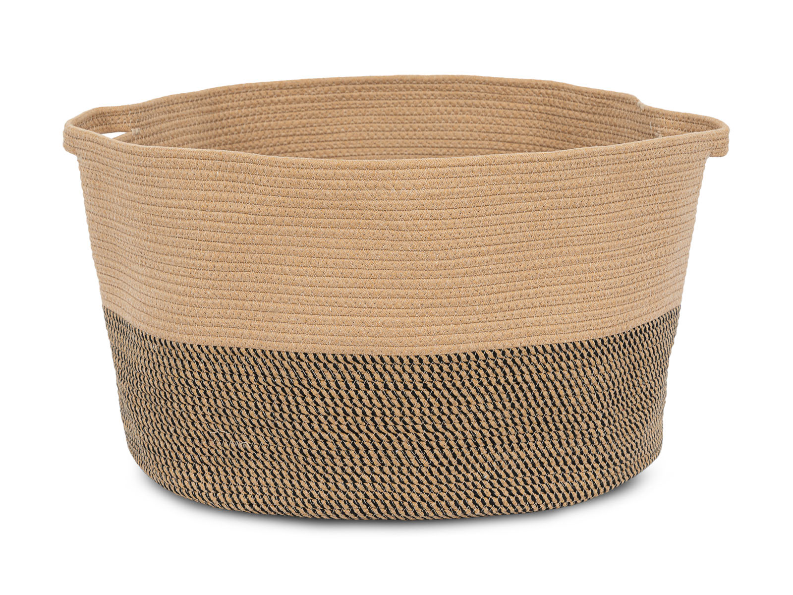 Cesto Decorativo Woody Redondo Natural